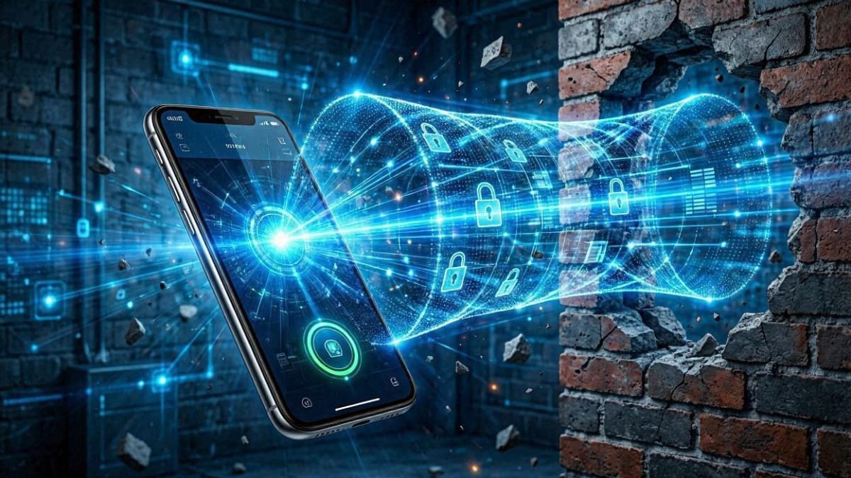 فعالسازی سرویس پیشزمینه یا Foreground Service برای اتصال پایدار و بدون قطعی فیلتر شکن برای اینستاگرام