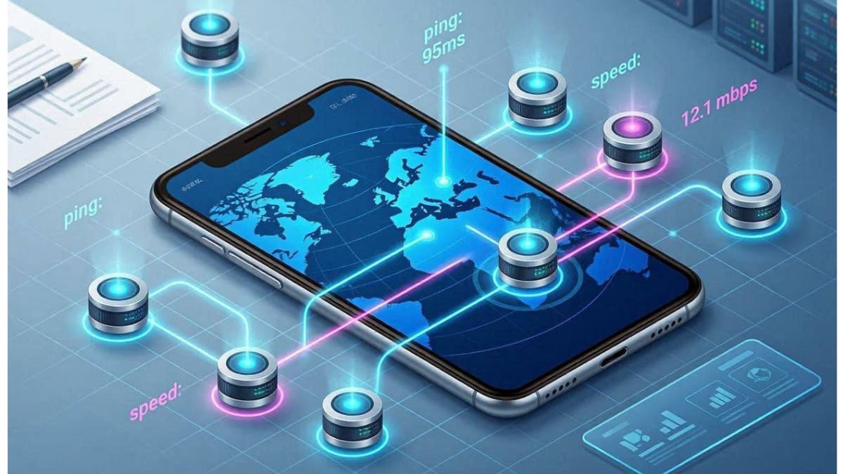 جدول و ماتریکس تست سرعت و پینگ ارگانیک بهترین پروکسی وی پی ان برای همراه اول و ایرانسل