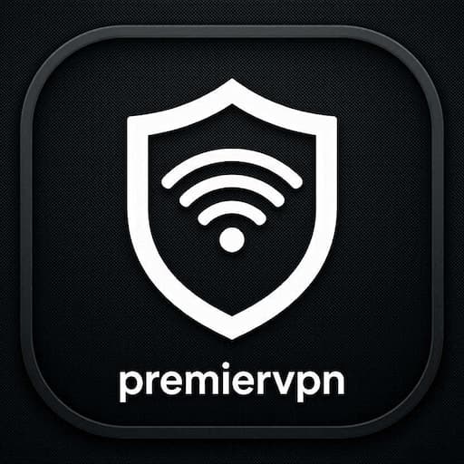 آیکون پریمیوم و رسمی برنامه PremierVPN فیلتر شکن قوی و پرسرعت برای گوشی اندروید با پروتکل WireGuard