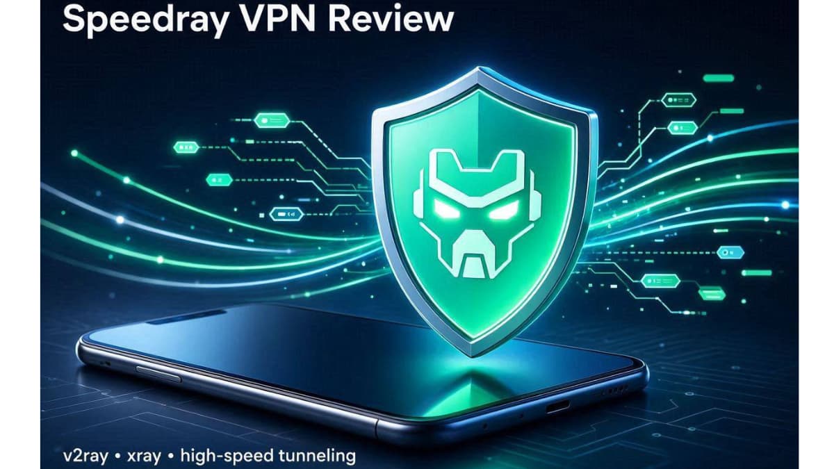 آیکون و نشان فیروزهای فیلتر شکن اسپیدری Speedray VPN جایگزین زاها وی پی ان