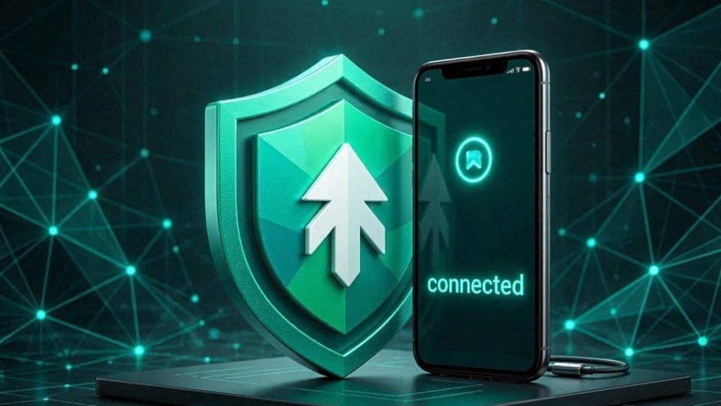 دانلود مستقیم فیلتر شکن پرسرعت قوی جدید Taraz VPN برای اندروید نسخه جدید با آیکون سپر و اسکرین شات اتصال موفق