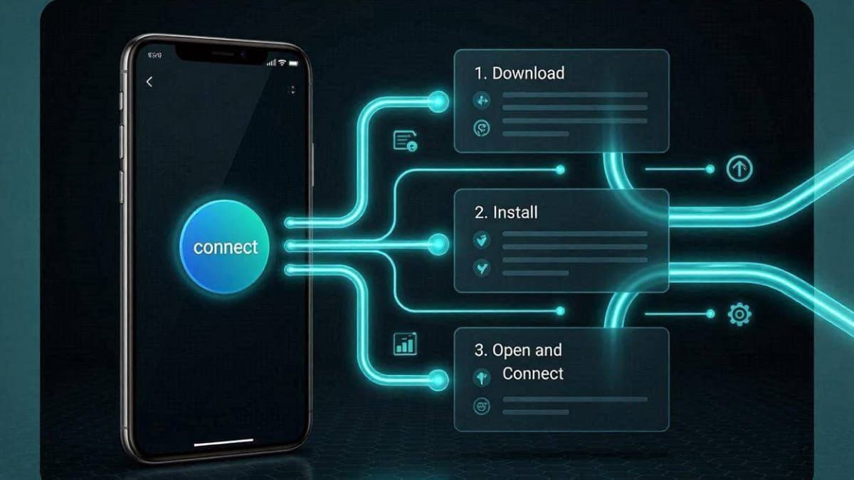 راهنمای تصویری اتصال موفق و رابط کاربری فیلتر شکن پرسرعت قوی جدید Taraz VPN نسخه جدید اندروید