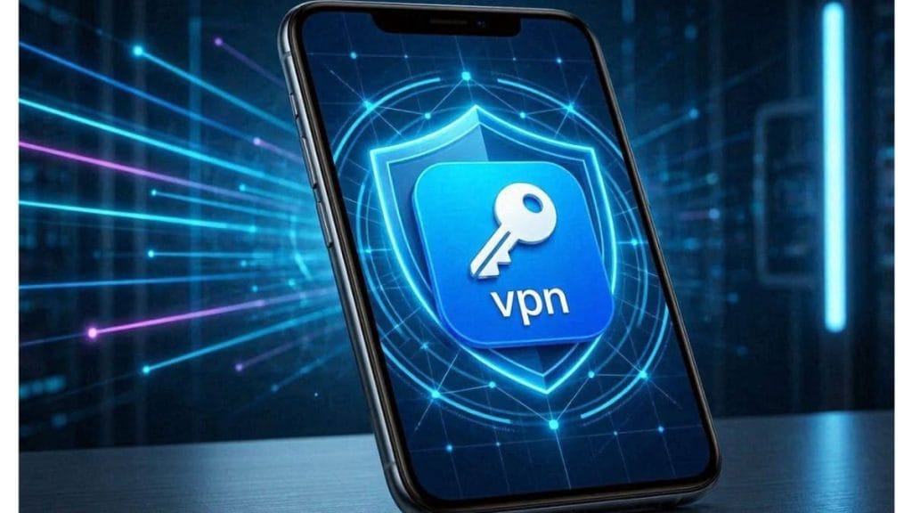 آیکون رسمی فیلتر شکن قوی پرسرعت Tom VPN و محیط برنامه در اندروید