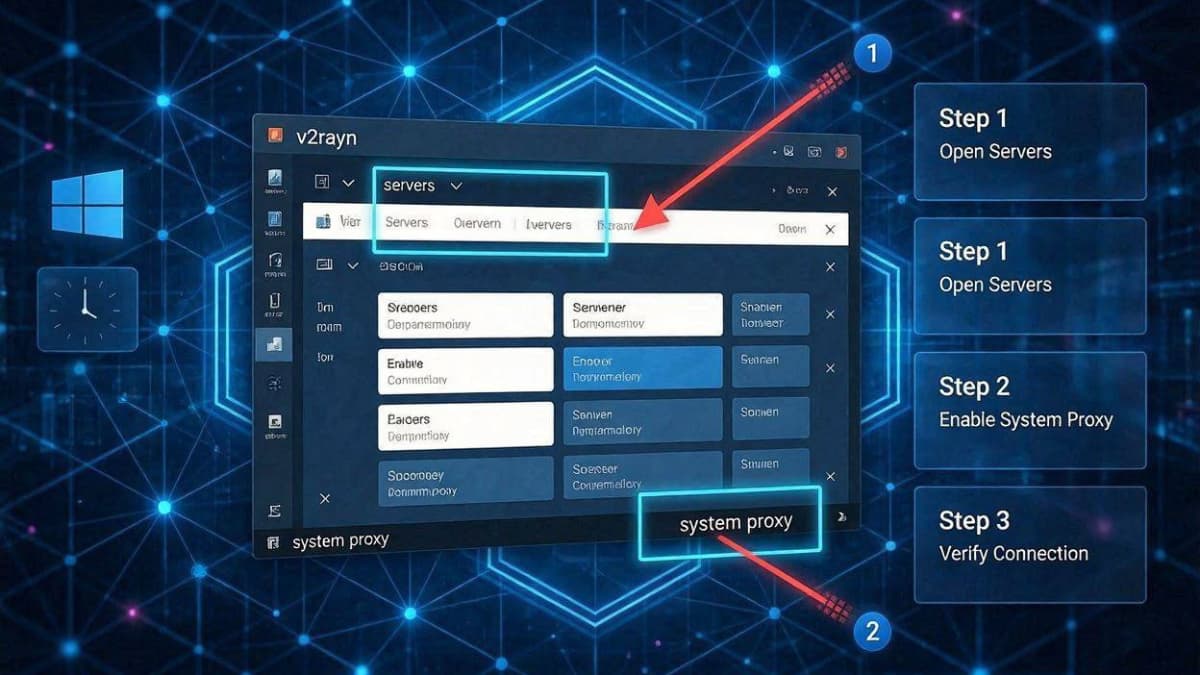 آموزش نصب فیلتر شکن قوی برای ویندوز v2rayN
