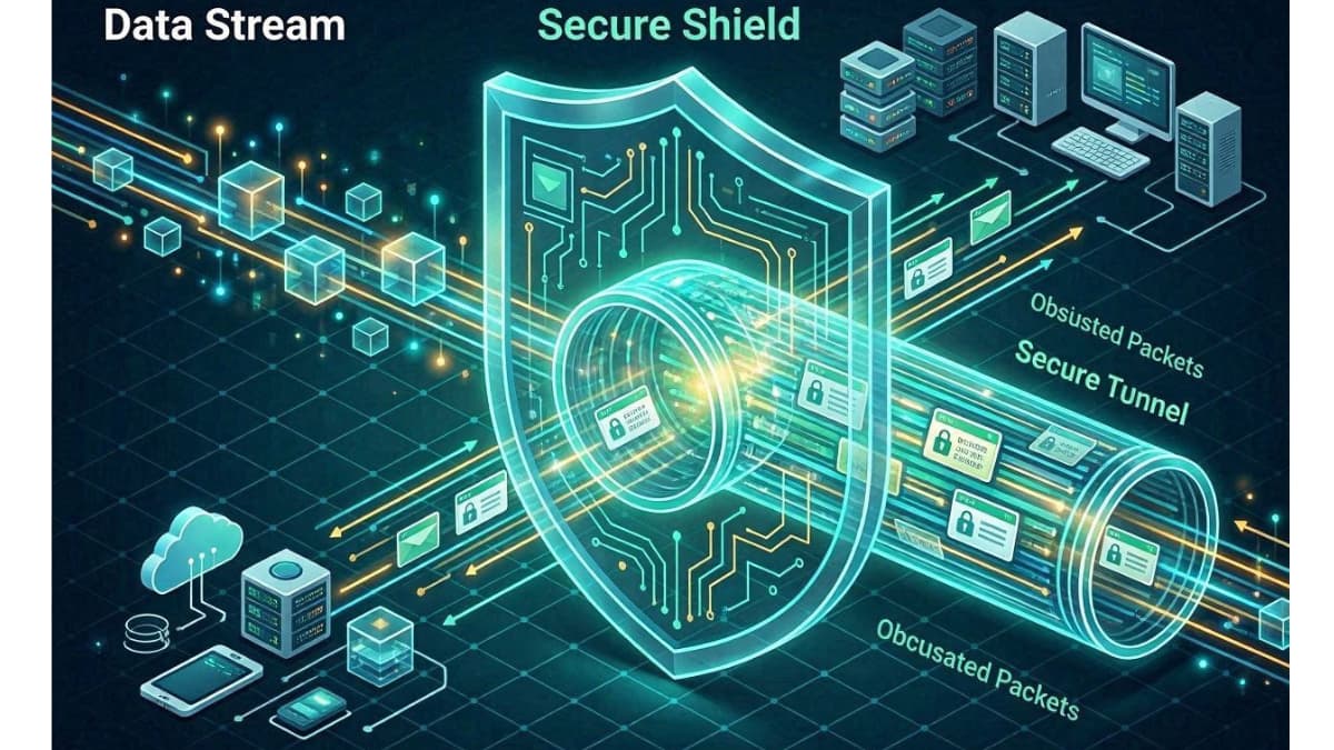 مکانیزم رمزنگاری و تونلسازی امن پروتکل VLESS Reality در برنامه Speedray VPN