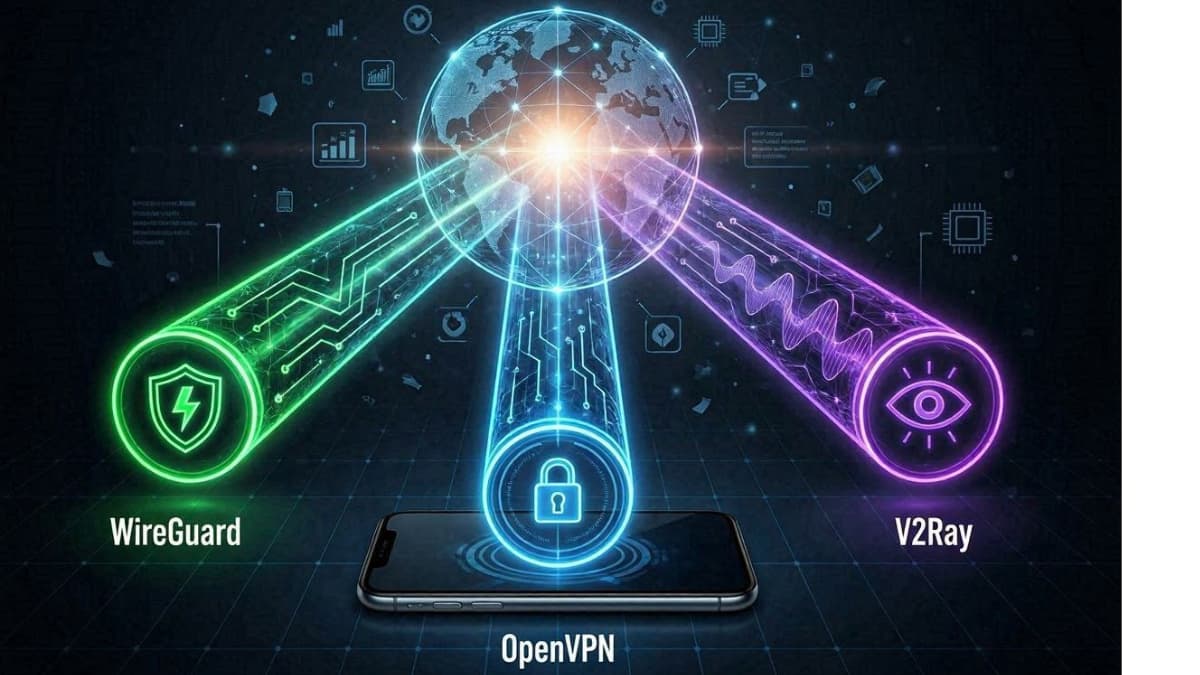 فیلتر شکن قوی اینترنت ملی ایران رایگان برای اندروید مبتنی بر V2Ray