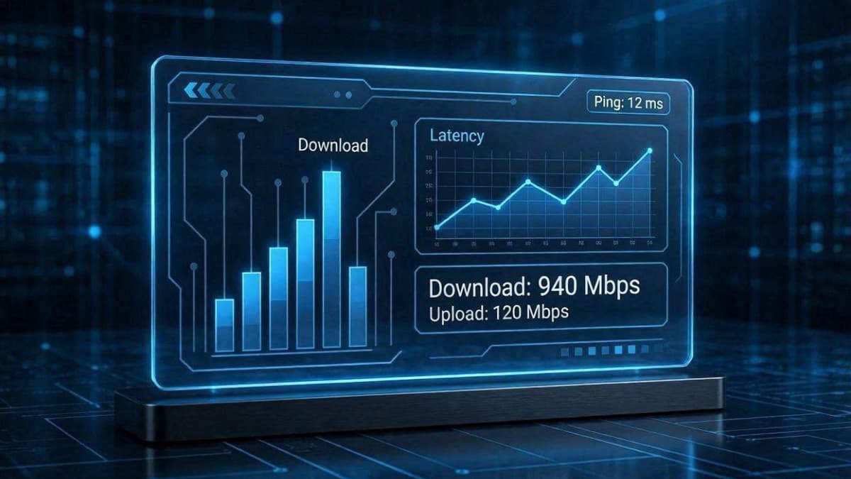 نمودار مانیتورینگ تست سرعت و پینگ ارگانیک اینترنت بینالملل