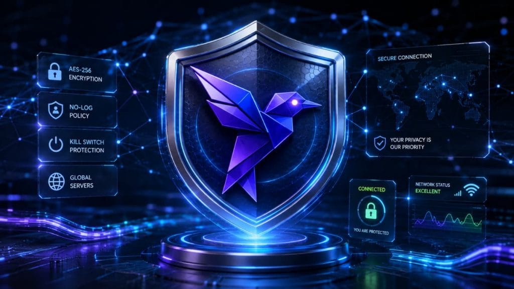 لوگو و بنر رسمی برنامه فیلتر شکن قوی و پرسرعت Ciphra VPN برای اندروید